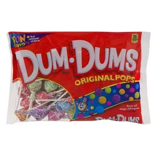 4 Pack) Dum Dums, Original Pops Assorted Oz, 10.4 Oz, 24 Ct 