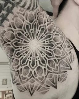 Armpit mandala by Jessi James at The Crow Quill - Southampto