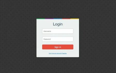 Top Free HTML5 And CSS3 Login Forms for Webmasters - Geethem