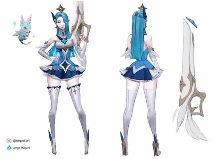 ⭐ Идея для образа: Star Guardian Caitlyn. #concept@league_of