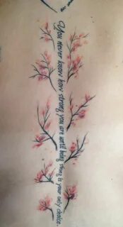 Pin by Jaymi Clemens on Tattoos Spine tattoo quotes, Spine t