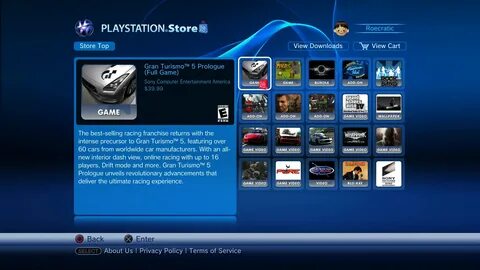 Магазин Playstation 4 Store