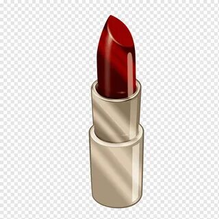 Red Wine Lipstick Bottle Metal, Lipstick, glass, cosmetics, 