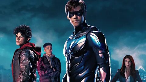 #35388 Titans 4k Ultra HD Wallpaper, Nightwing, Dick Grayson