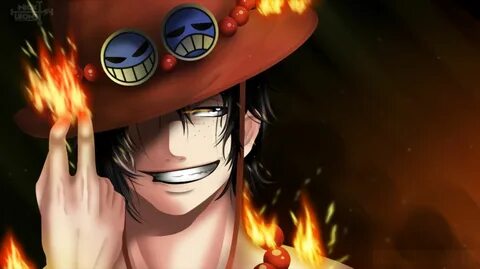 #Anime One Piece Portgas D. Ace #1080P #wallpaper #hdwallpaper #desktop One piec