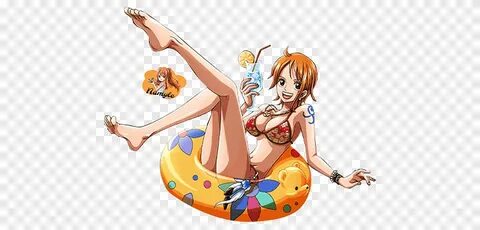 Nami Render, One Piece Nami çok renkli şamandıra üzerinde, p