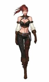 Female Human Rogue - Pathfinder PFRPG DND D&D 3.5 5th ed d20