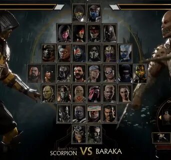 Mortal Kombat 11 All Characters Select Screen - Ammarah Laws