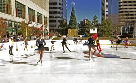 Ice Skating Around Town Denver's FREE outdoor, ice-skating r