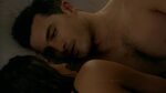 ausCAPS: Michael Malarkey shirtless in The Vampire Diaries 8