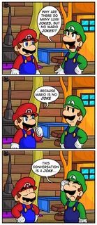 No Joke Mario funny, Super mario art, Mario comics