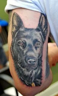 The 15 Coolest German Shepherd Tattoo Designs In The World (