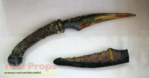 Avatar Na'Vi Knife and Sheath replica prop weapon