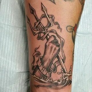 triton tattoo at DuckDuckGo Trident tattoo, Tattoos, Tattoo 