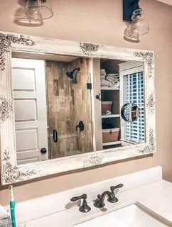 Beautifully Framed Bathroom Mirrors Large bathroom mirrors, 