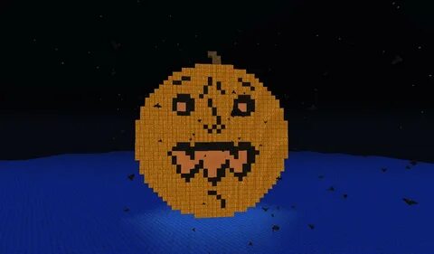 Minecraft Pumpkin Pattern - #GolfClub