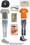 Pin by Sierra Harkess on Polyvore Percy jackson outfits, Per