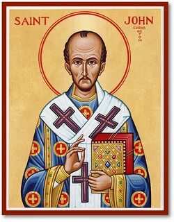 St John Chrysostom Icon John chrysostom, Catholic saints, Sa