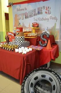 Lightning Mcqueen Birthday Party Ideas Photo 4 of 32 Cars bi