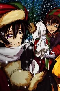 Christmas 2015 anime Code Geass.iPhone 4 wallpaper 640 × 960