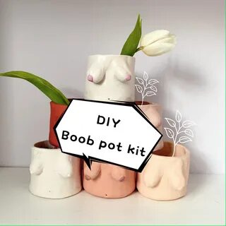 This is a boob pot making kit that you can make at home, you can make 1-3.....