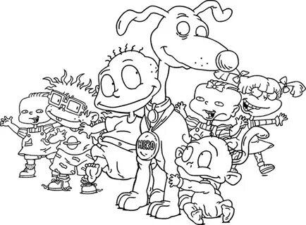 13 rugrats coloring page to print - Print Color Craft