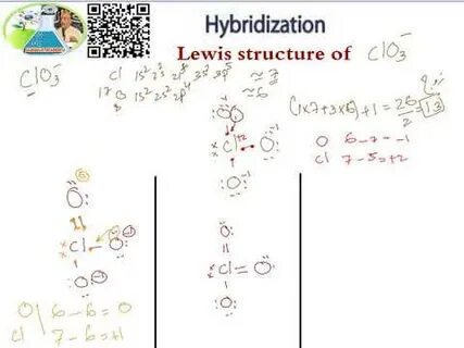 LEWIS STRUCTURE - HYBRIDIZATION CLO3 - - YouTube