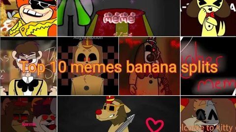 top 10 memes banana splits - YouTube