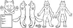 Male Wolf Lineart by YumeBeansRandomness -- Fur Affinity dot