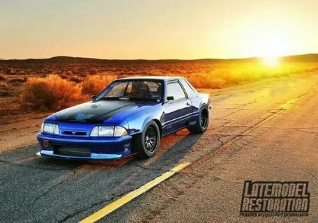 Ford Mustang Fox Body w/Wide Body Fox body mustang, Notchbac