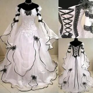 Купить Винтажное свадебное платье размера плюс, готическое Т