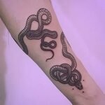 #mirkosatatattooer on Instagram: "Detail Mystic Snake * Than