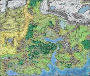 Greater Moonsea map by cuiilv on DeviantArt Map, Fantasy wor