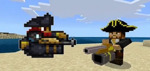 Terraria Pirate Captain Boss Minecraft PE Mods & Addons