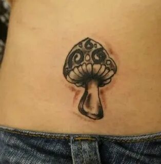 i like how the mushroom has mystical swirls in it Tattoos Pi