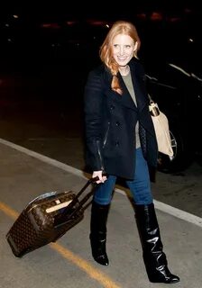 More Pics of Jessica Chastain Skinny Jeans (10 of 10) - Jess