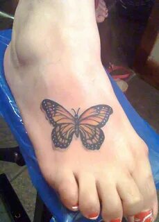 Asbak: Butterfly Foot Tattoos