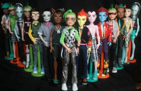 monster high boys, Deuce, Clawd, Jackson, Holt, Heath, Gil, 