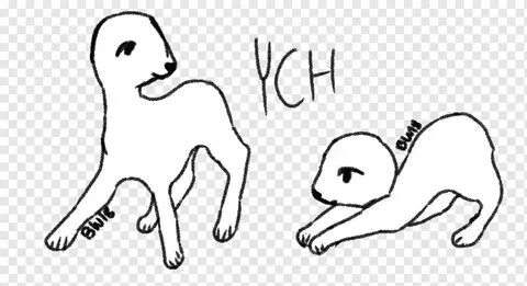 Dog Finger Drawing Sketch, water dog, love, angle, white png