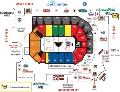 Gallery of ppl center tickets and ppl center seating charts 