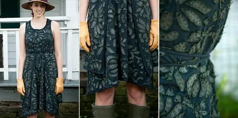 DIY MAGGIE DRESS - Alabama Chanin Journal Dresses, Upcycle c