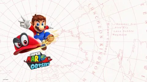 Super Mario Odyssey HD Wallpaper Background Image 1920x1080