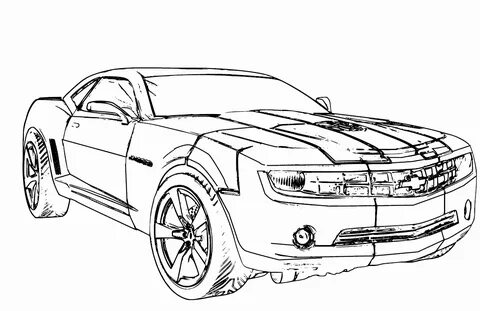 Free Camaro Coloring Pages Mclarenweightliftingenquiry