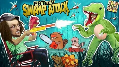 CROCODILE SWAMP! Animals R Attakkin Meh! (FGTEEV Funny Gamep