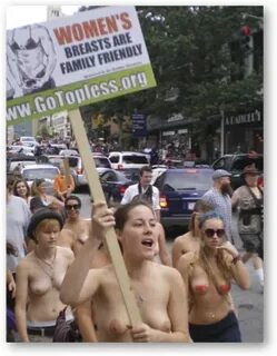 Thousands join GoTopless protest in Asheville, NC - Raeliane