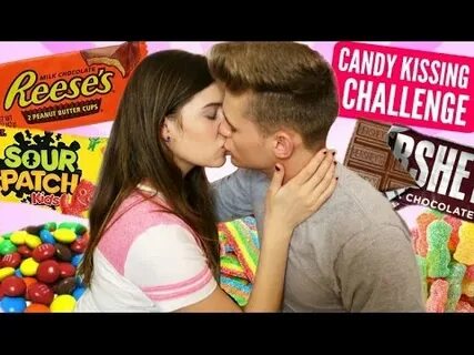 THE CANDY KISSING CHALLENGE!!! - YouTube