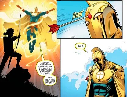 Connor Queen Shoots Doctor Fate (Injustice Gods Among Us II)