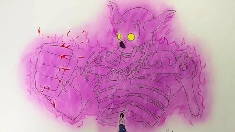 Drawing Sasuke Susano - Naruto Shippuden - YouTube