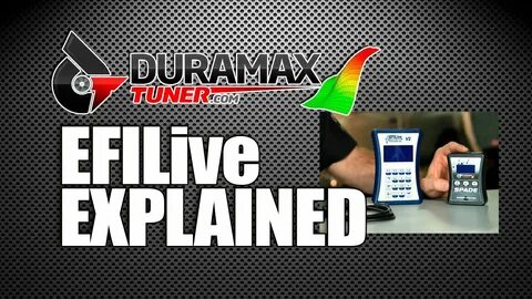 EFILive Explained by Duramaxtuner.COM - YouTube