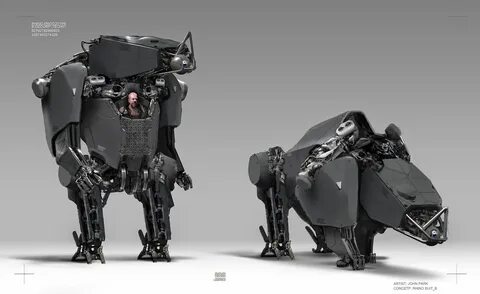 The Amazing Spider-Man 2 Rhino Concept Designs by John Park 